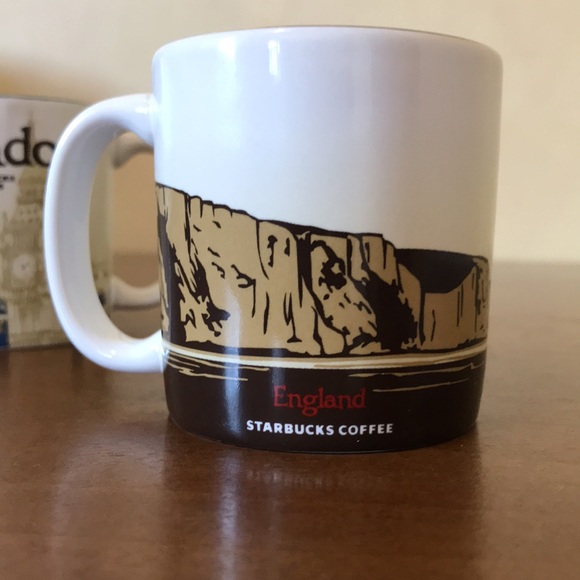 Set of 2 Starbucks Demitasse Espresso Mugs London England, Starbucks 3 Oz - Picture 9 of 11
